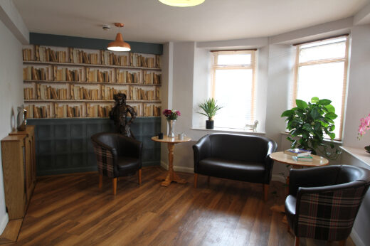 Lounge at Campania ARBD Care Home