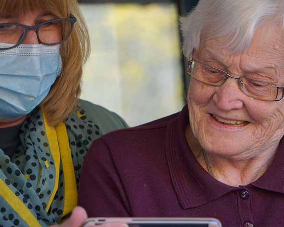 Residents at Campania Care Home