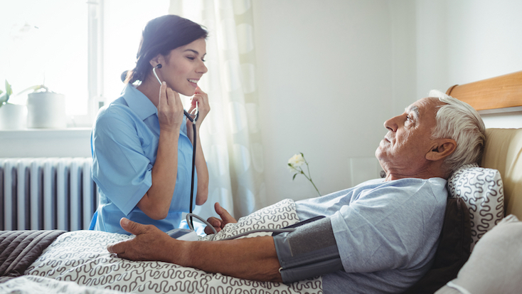 carer and resident at Campania ARBD Care Home