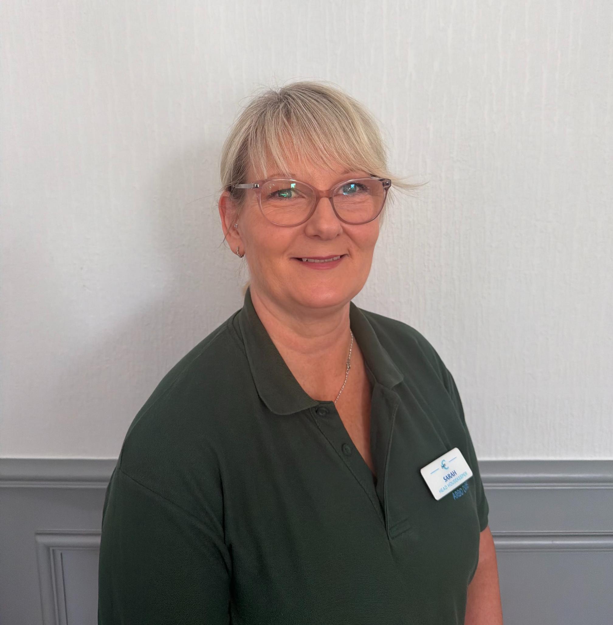 head housekeeper in a care home